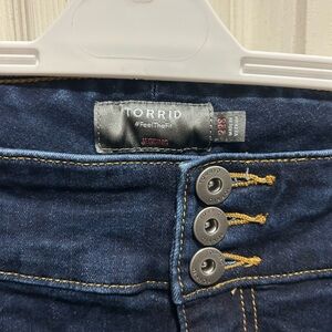 Torrid Dark Blue Jeggings